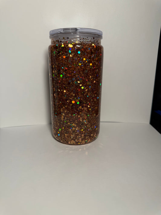 16oz acrylic snow globe