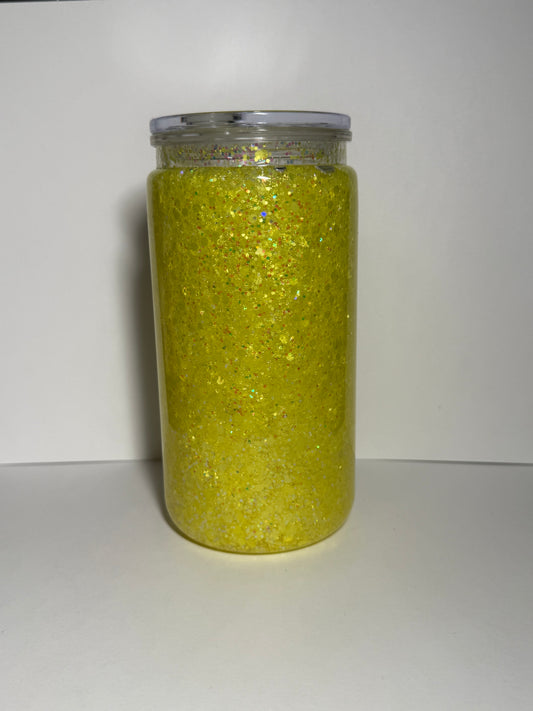 16oz acrylic snow globe