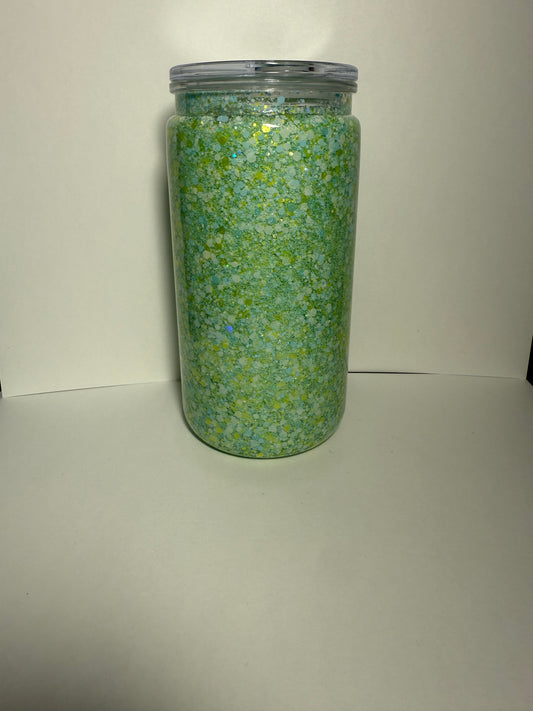16oz acrylic snow globe