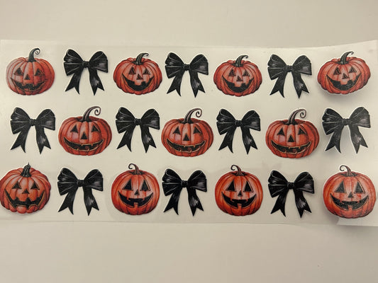 105 -pumpkin bows