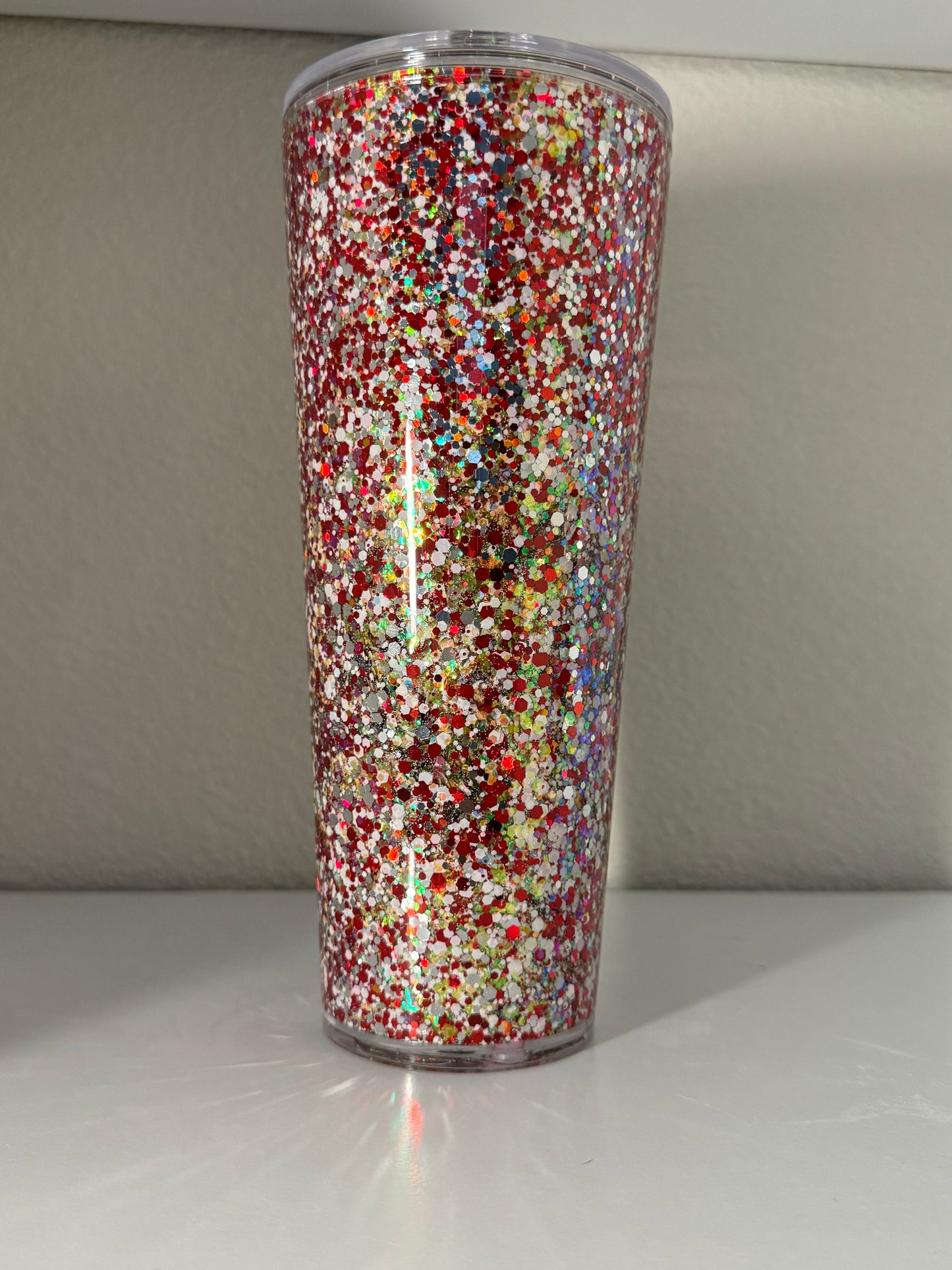24oz acrylic snow globe