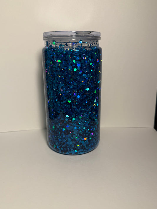 16oz acrylic snow globe fast flow
