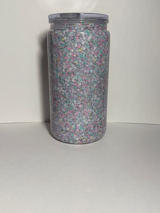 16oz acrylic snow globe