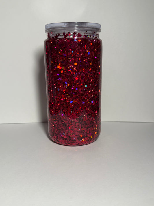 16oz acrylic snow globe
